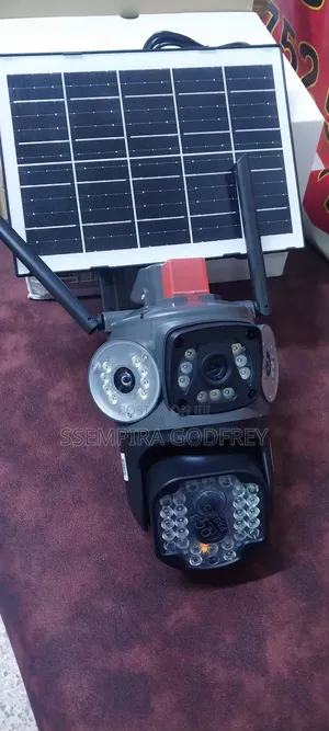Solar Camera With Siren 4g Sim Card,V380pro