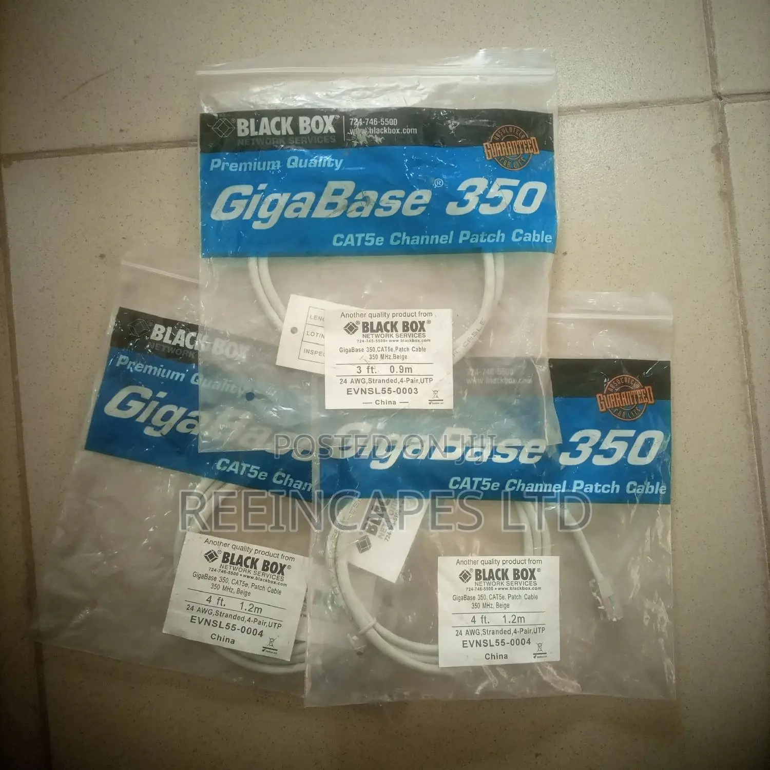Gigabase 350, Patch Cable
