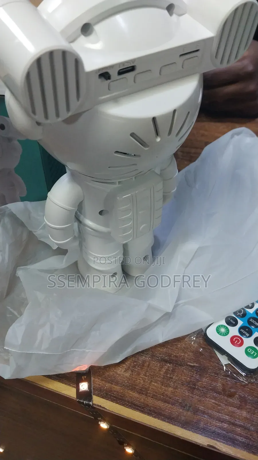 Astronaut With Remote