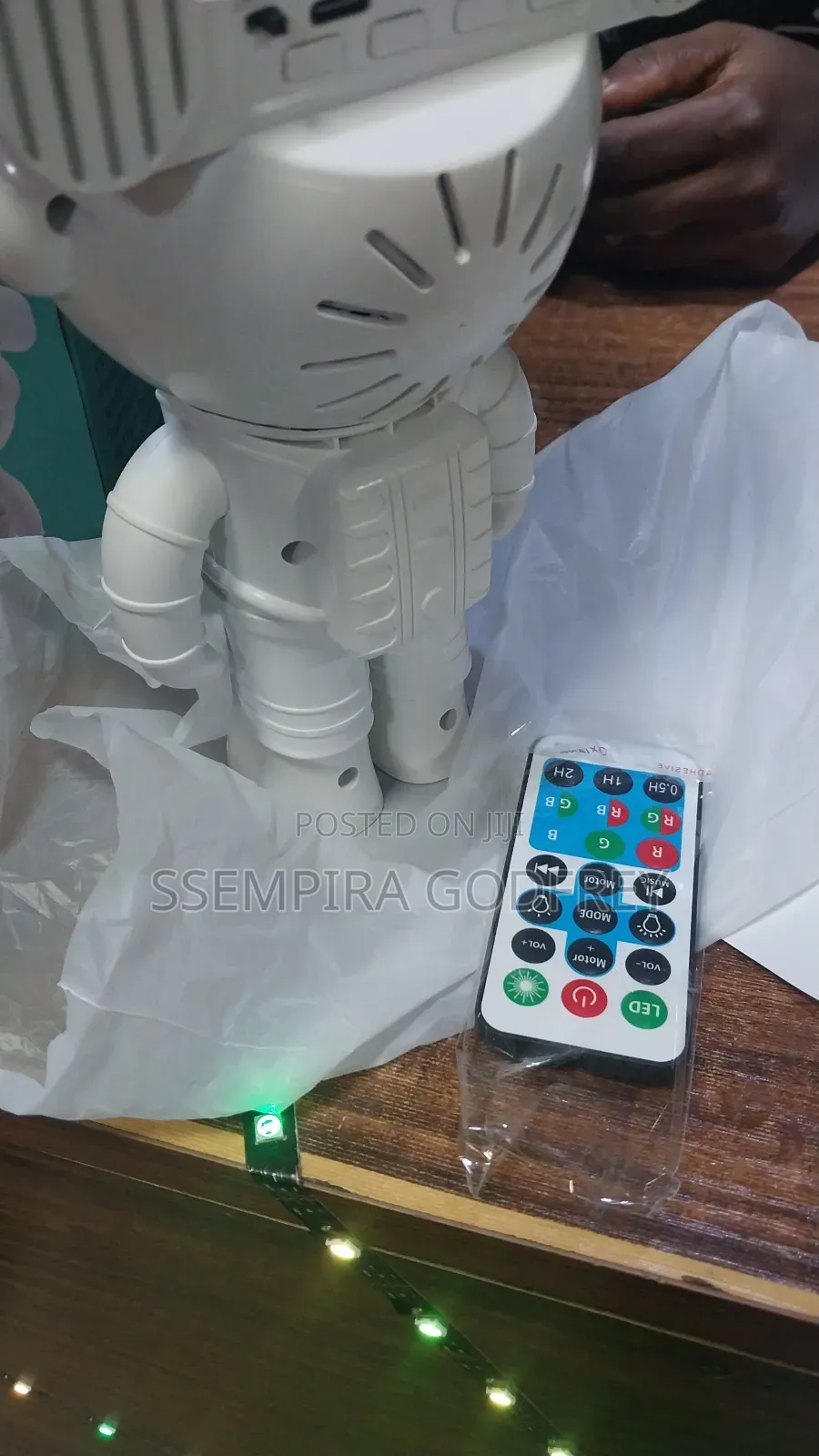 Astronaut With Remote