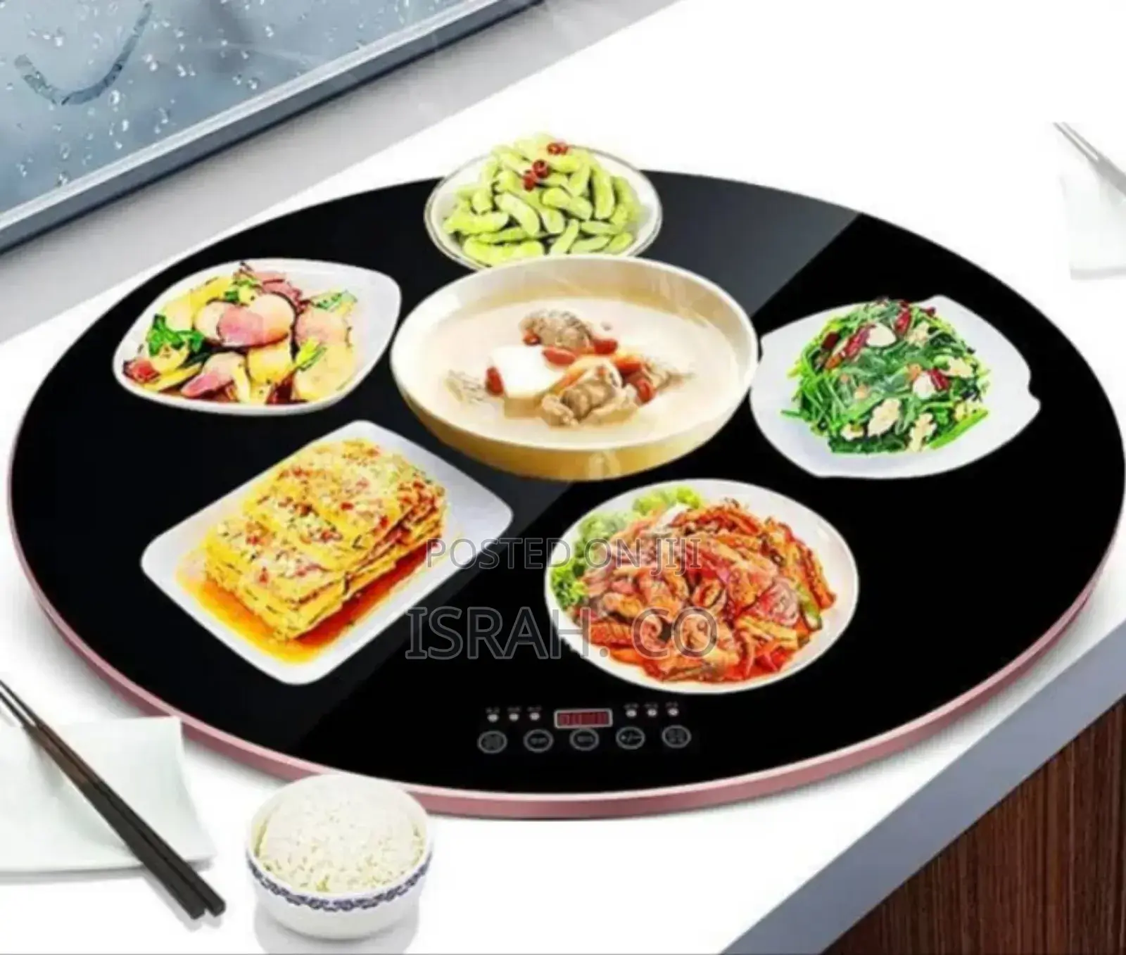 Rechargeable Rotating Food Warmer