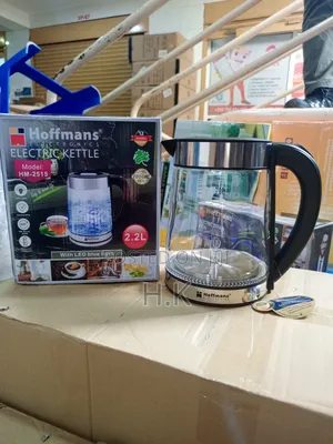 Hoffmans 2.2L Glass Electric Kettle
