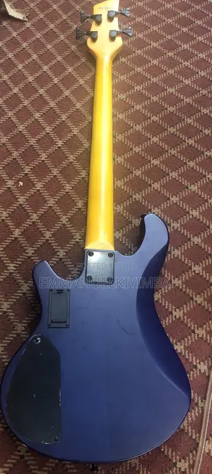 Active Bass Guitar Blue