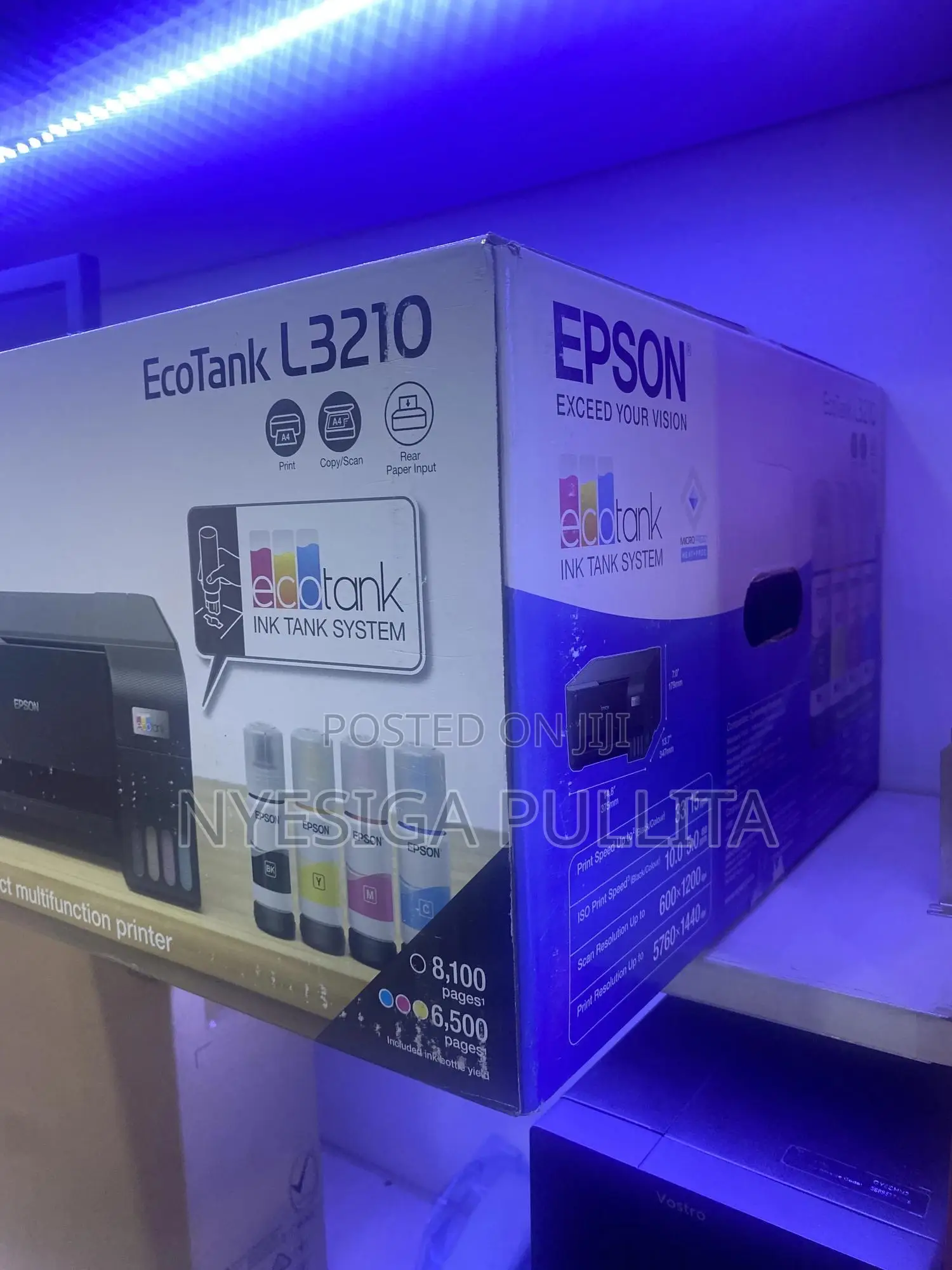 Eco Tank L3210 Coloured Printer