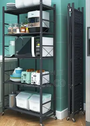 Metallic Movable Storage Rack
