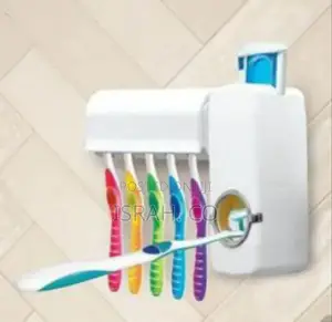 Plastic Mounted Toothbrush Holder