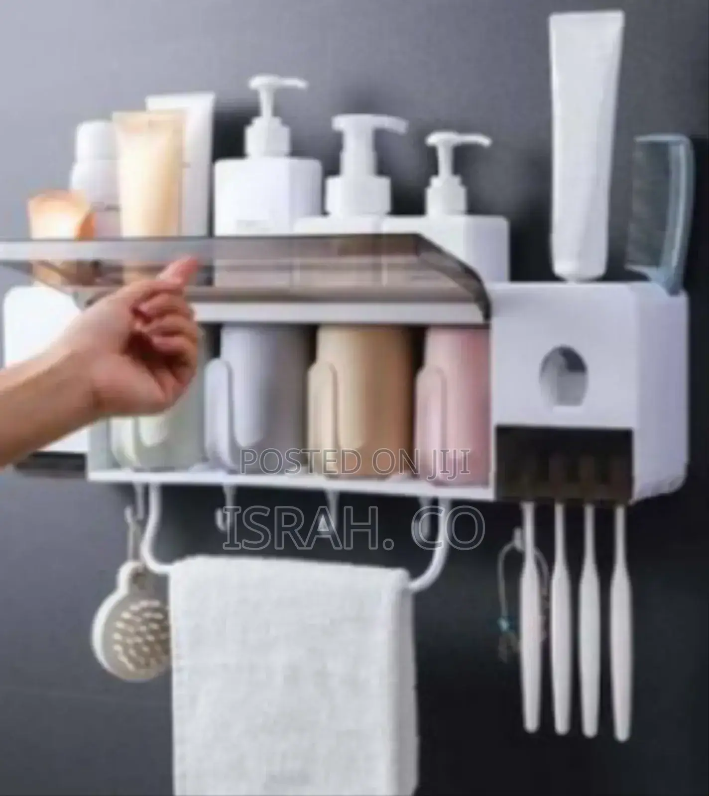Mounted Toothbrush Holder