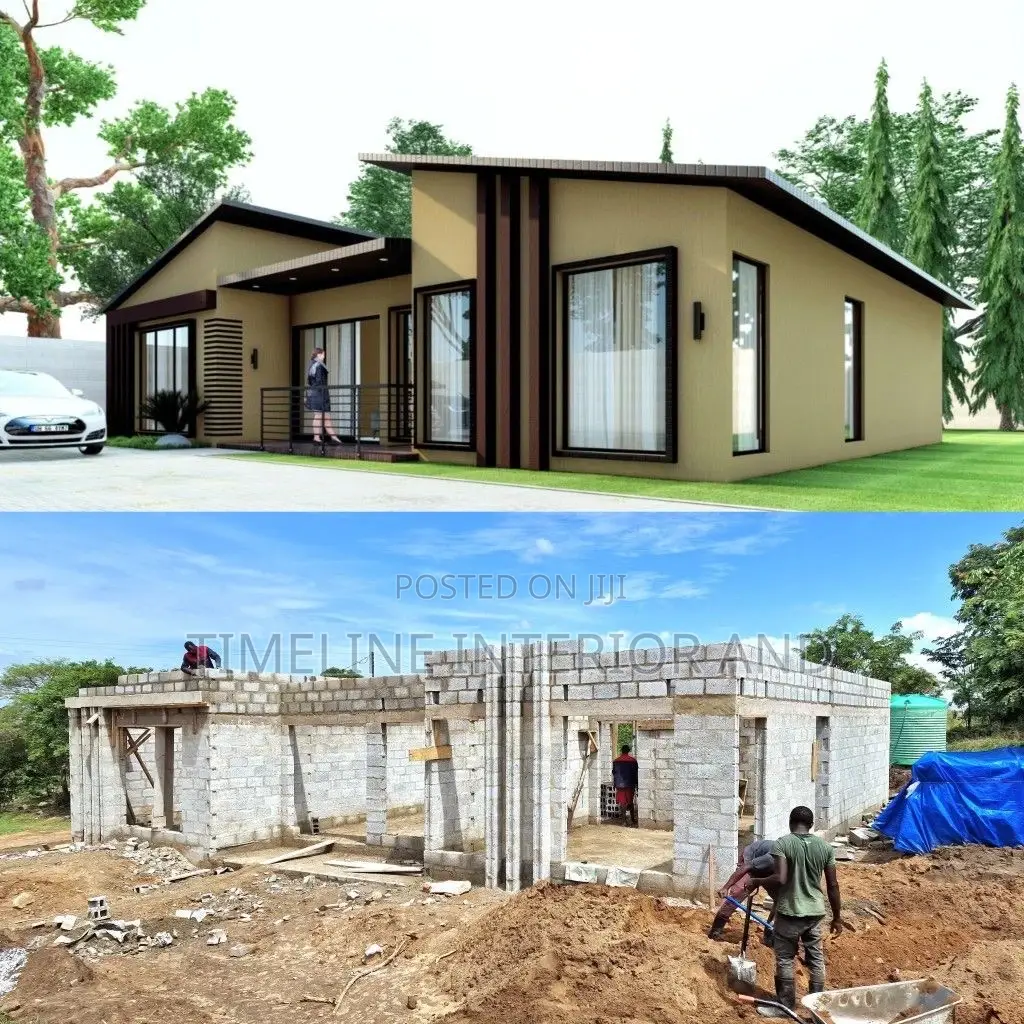 3D Elevations Shape Actual Building.