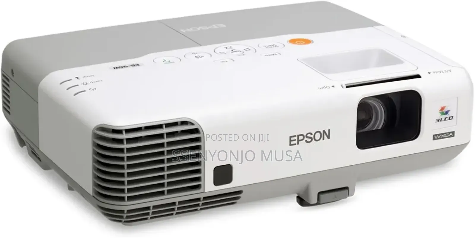 Epson Powerlite 95 Projector-3lcd-xga-2600 Lumens-v11h383020