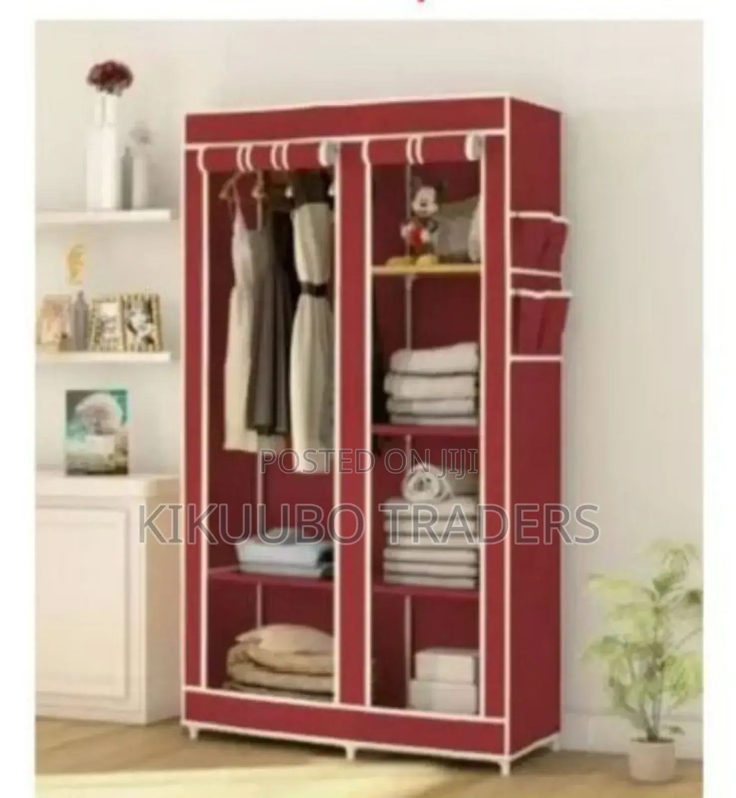 2 Collum Canvas Wardrobe