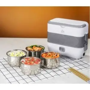 2L Electric Lunch Box - White