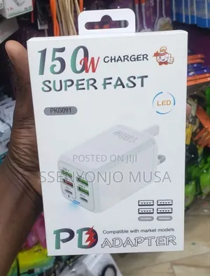 150W Super Fast Charger - Pkg091 LED Mogl Usb-C Pd Adapter-