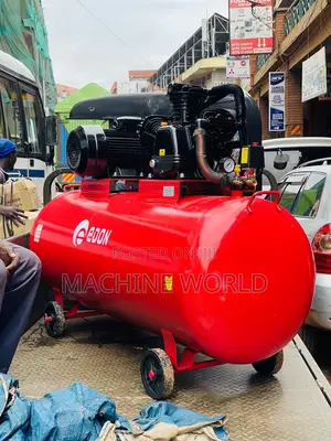 EDON AIR COMPRESSOR/Paint Sprayer Red Tank With 4h Motor