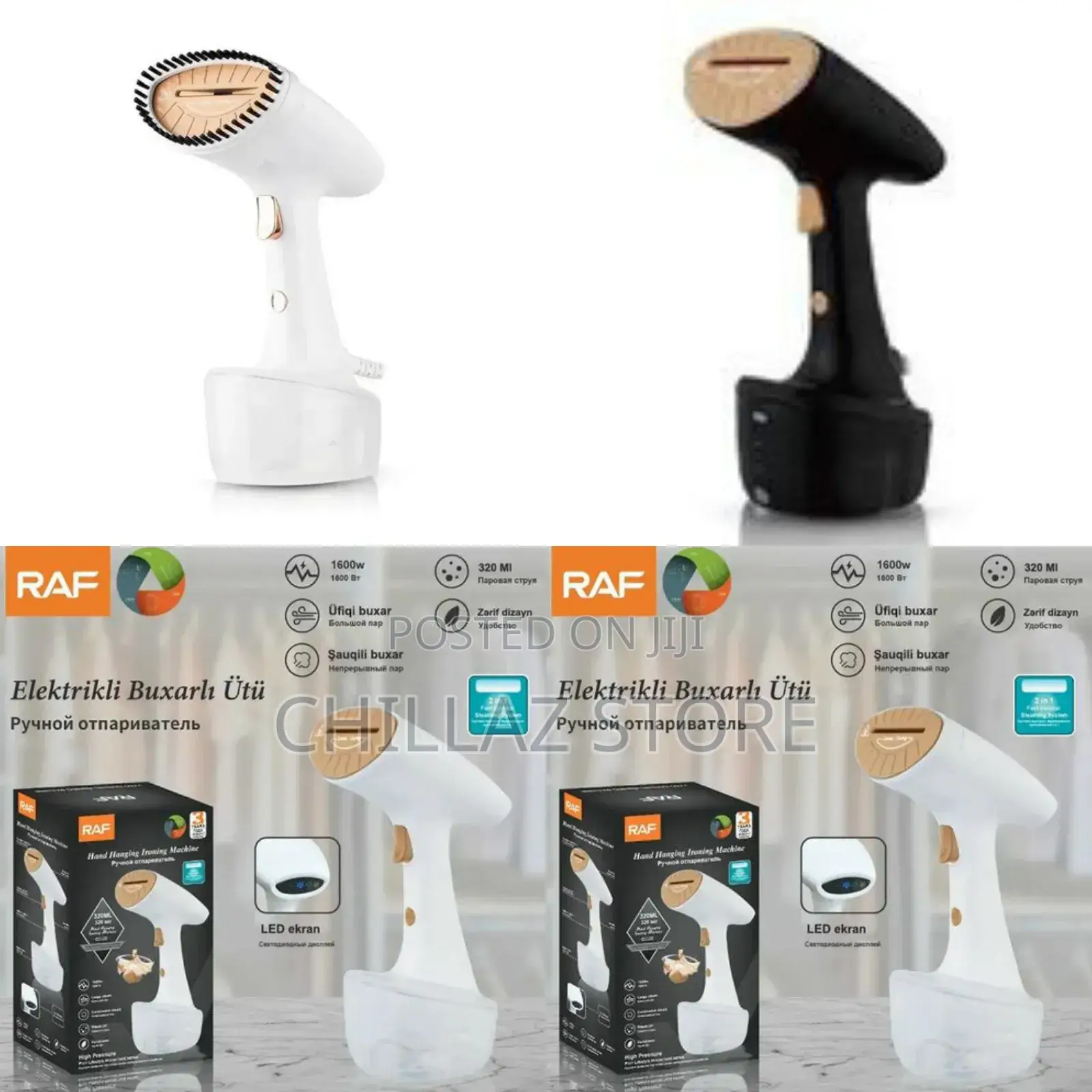 RAF Mini Handheld Garment Steamer.