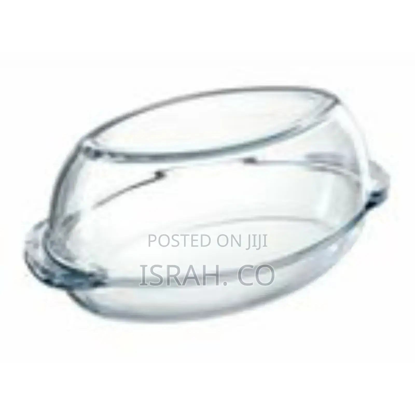 Pyrex Glass Oval Casserole Oven Dish With Lid,4L,Colourless