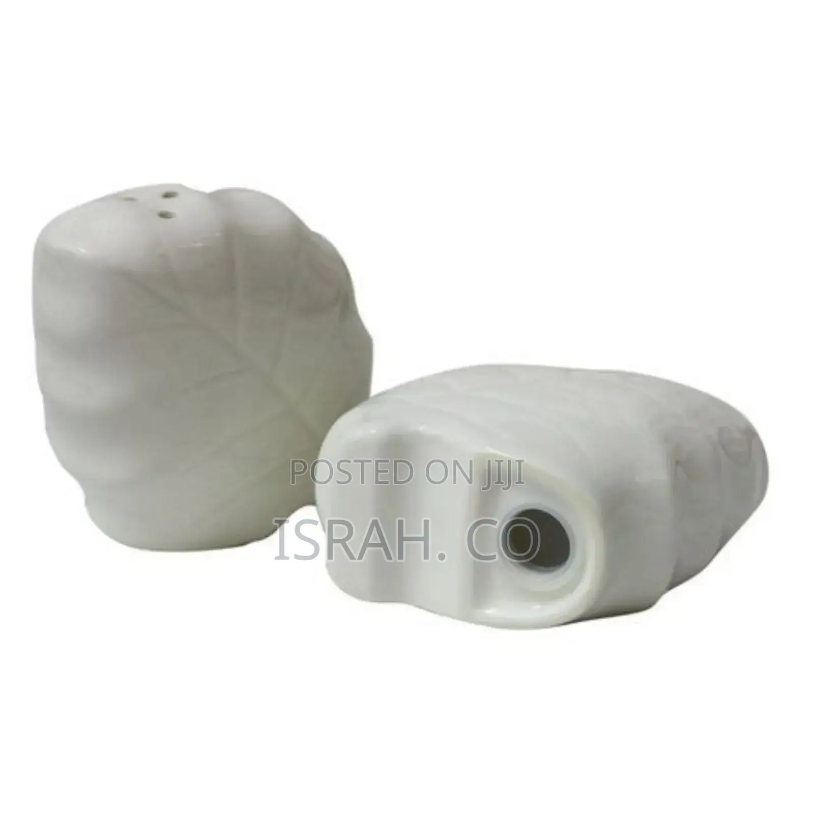 Leaf Pepper and Salt Shaker With Saviet Holder