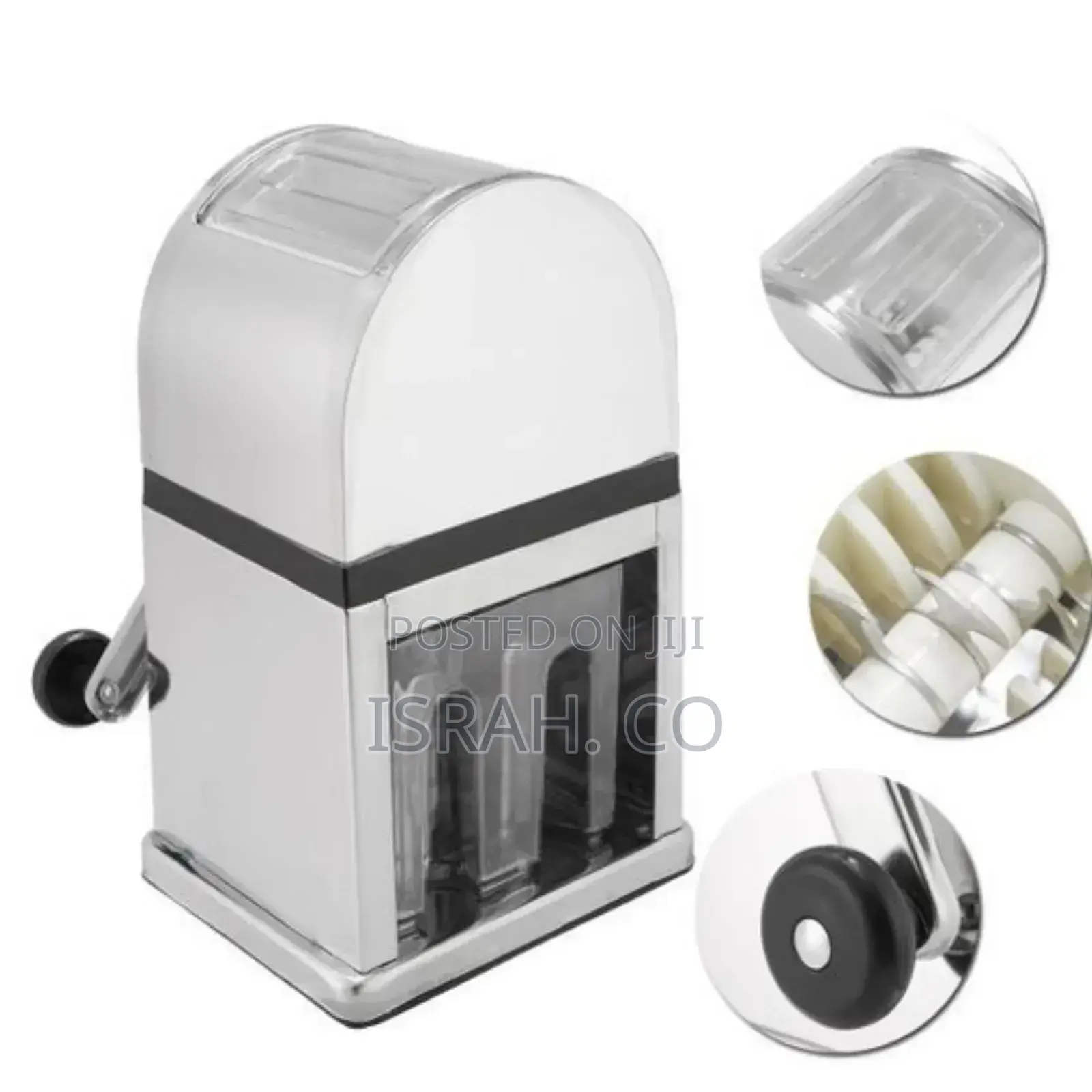 1ST CHOICE Ice Crusher Machine- Silver