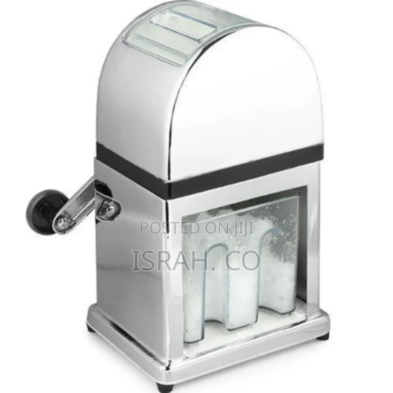 1ST CHOICE Ice Crusher Machine- Silver