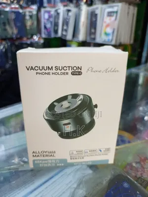 Smart Vacuum Suction Phone Holder.