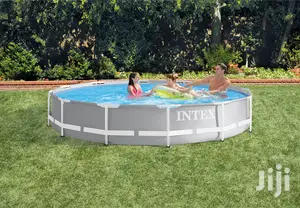 Intex 12ft X 30in Prism Frame Pool Set With Filter Pump