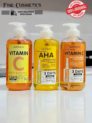 VITAMIN C AHA Alpha Hydroxy Acids Strong Whitening Aha Serum