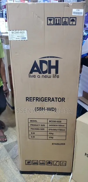 ADH 358L Double Door Refrigerator With Water Dispenser