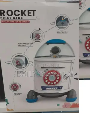 Baby Rocker Piggy Bank