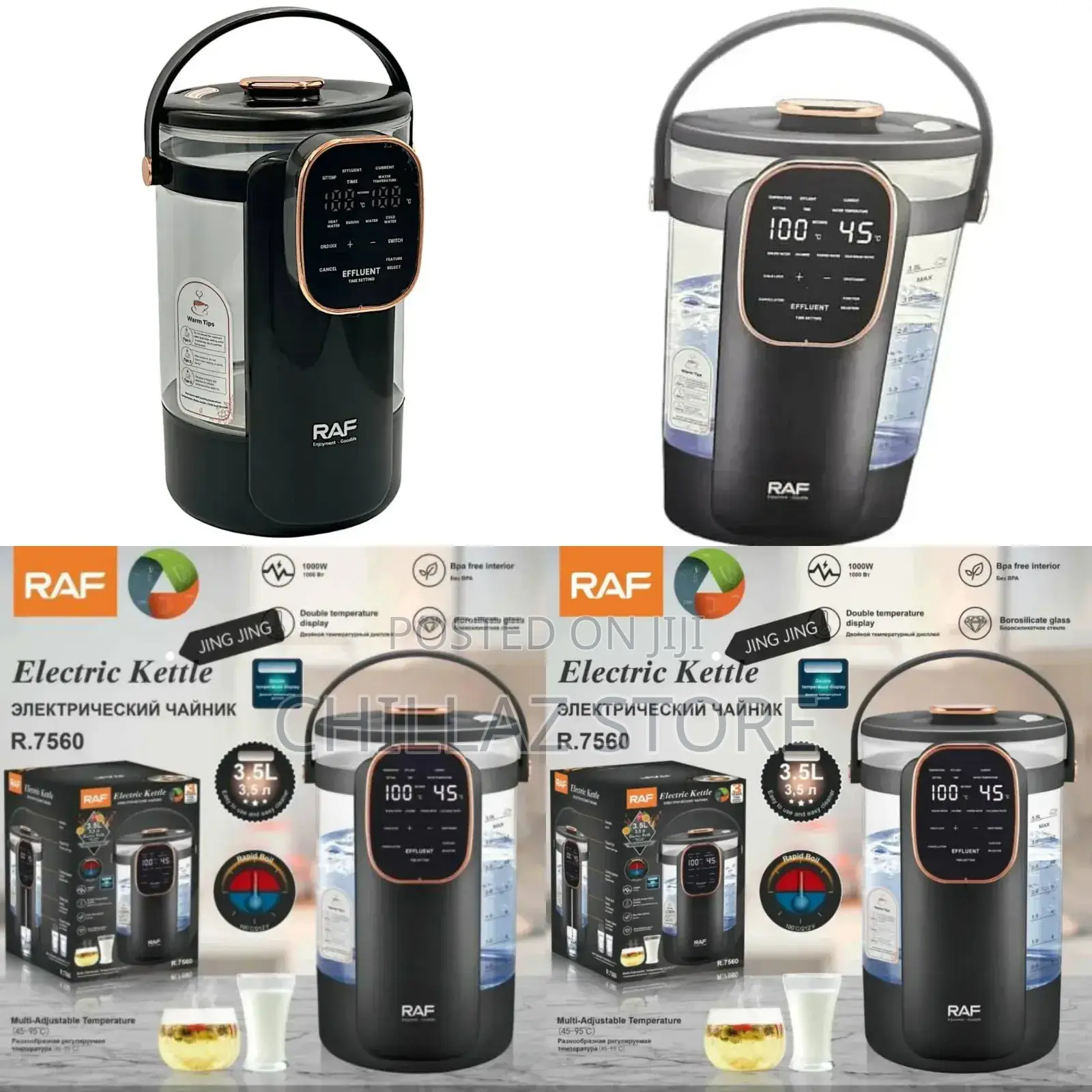RAF Electric Water Kettle 3.5L.