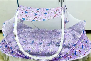 Baby Mosquito Net With Mattress Purple