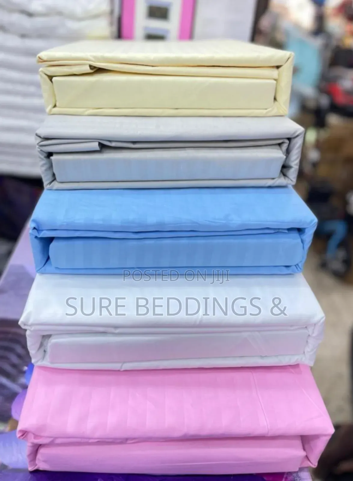 European Stripped Bedsheets