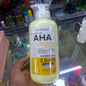 AHA White Body Lotion