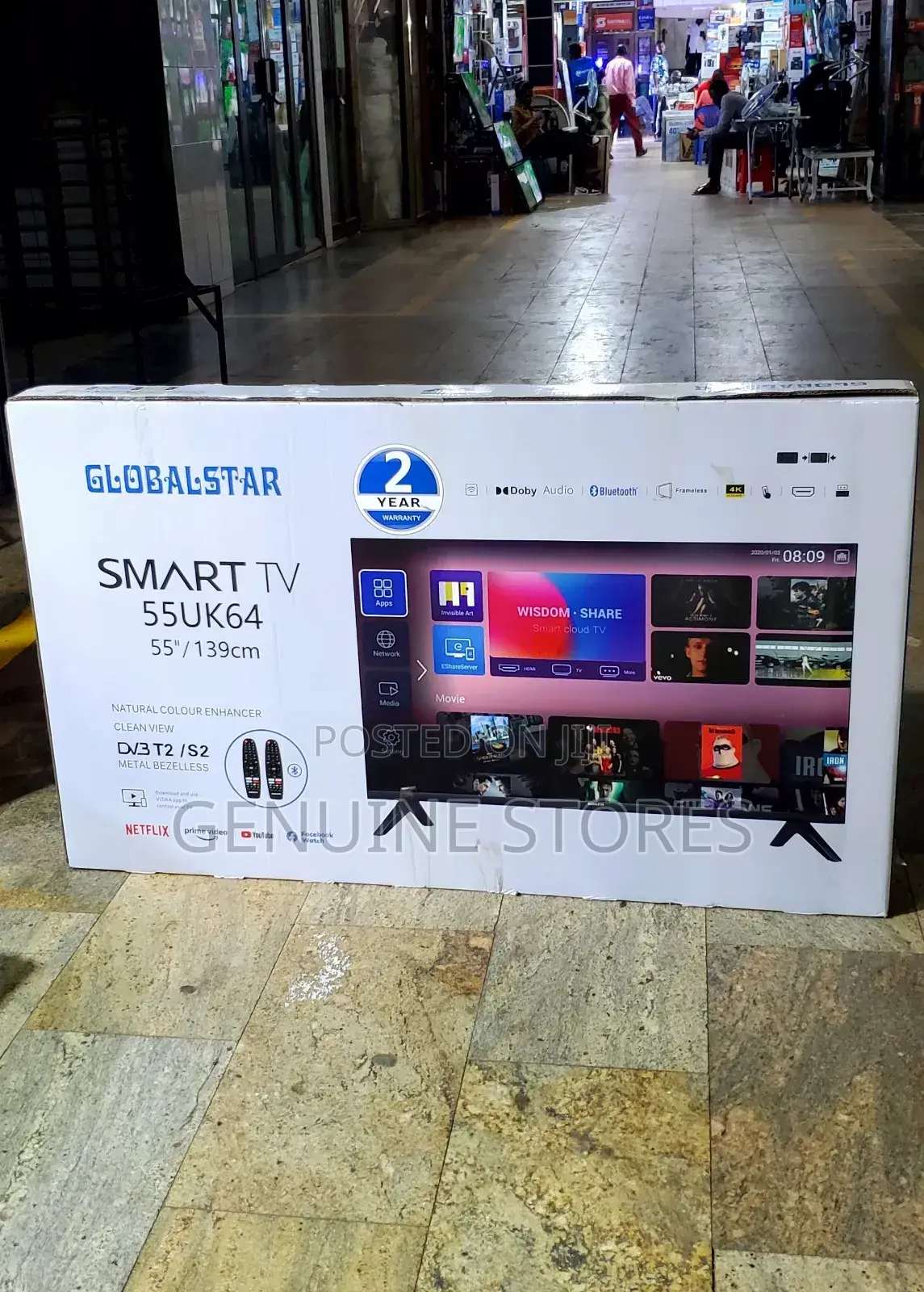Globalstar 55" Full Smart Tv