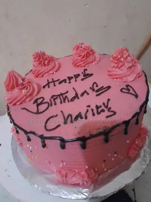 Small Birthdays Kids Party Cakes Pinky Colours Children09yh