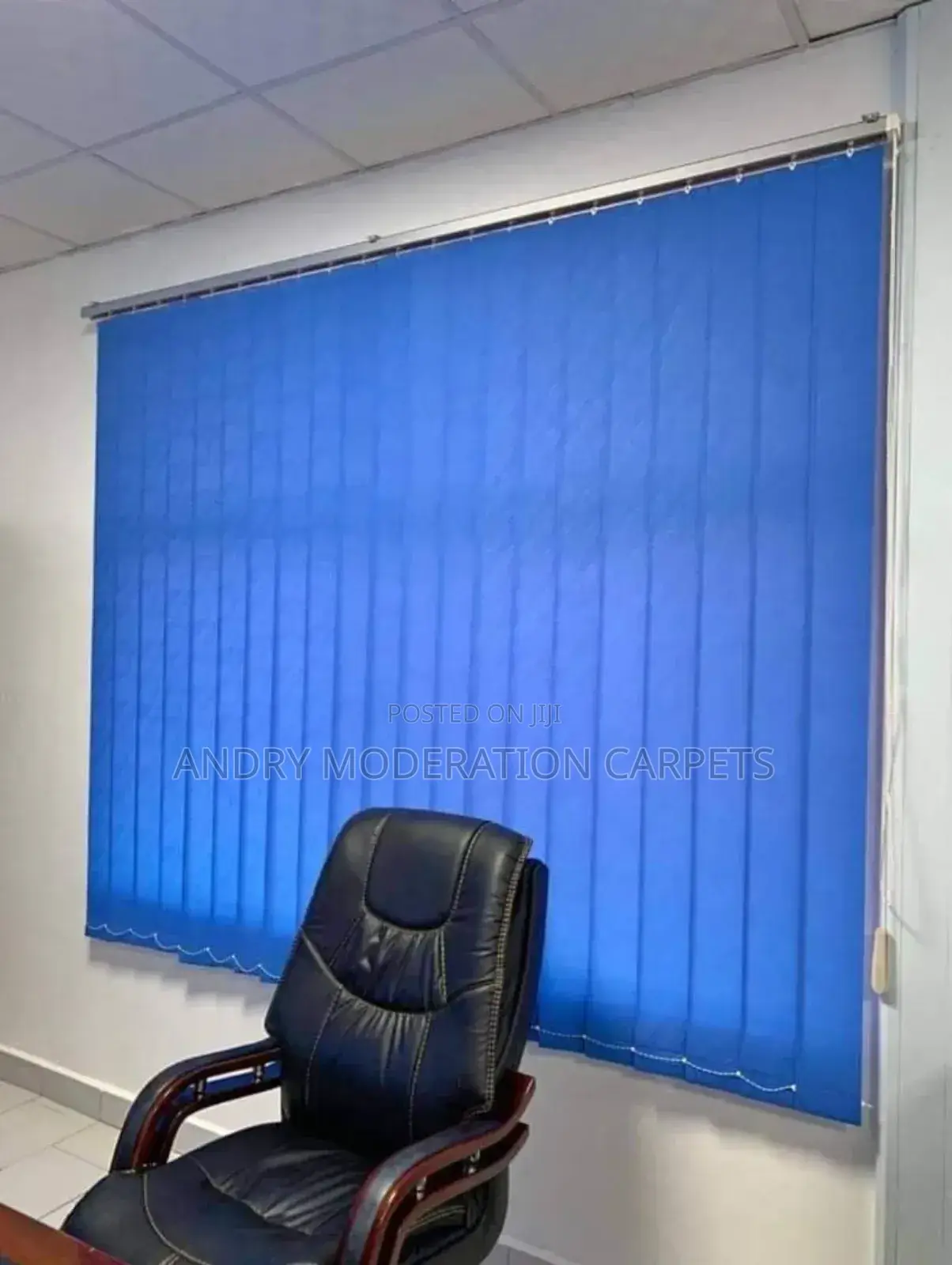 Sky Blue Blind Curtains