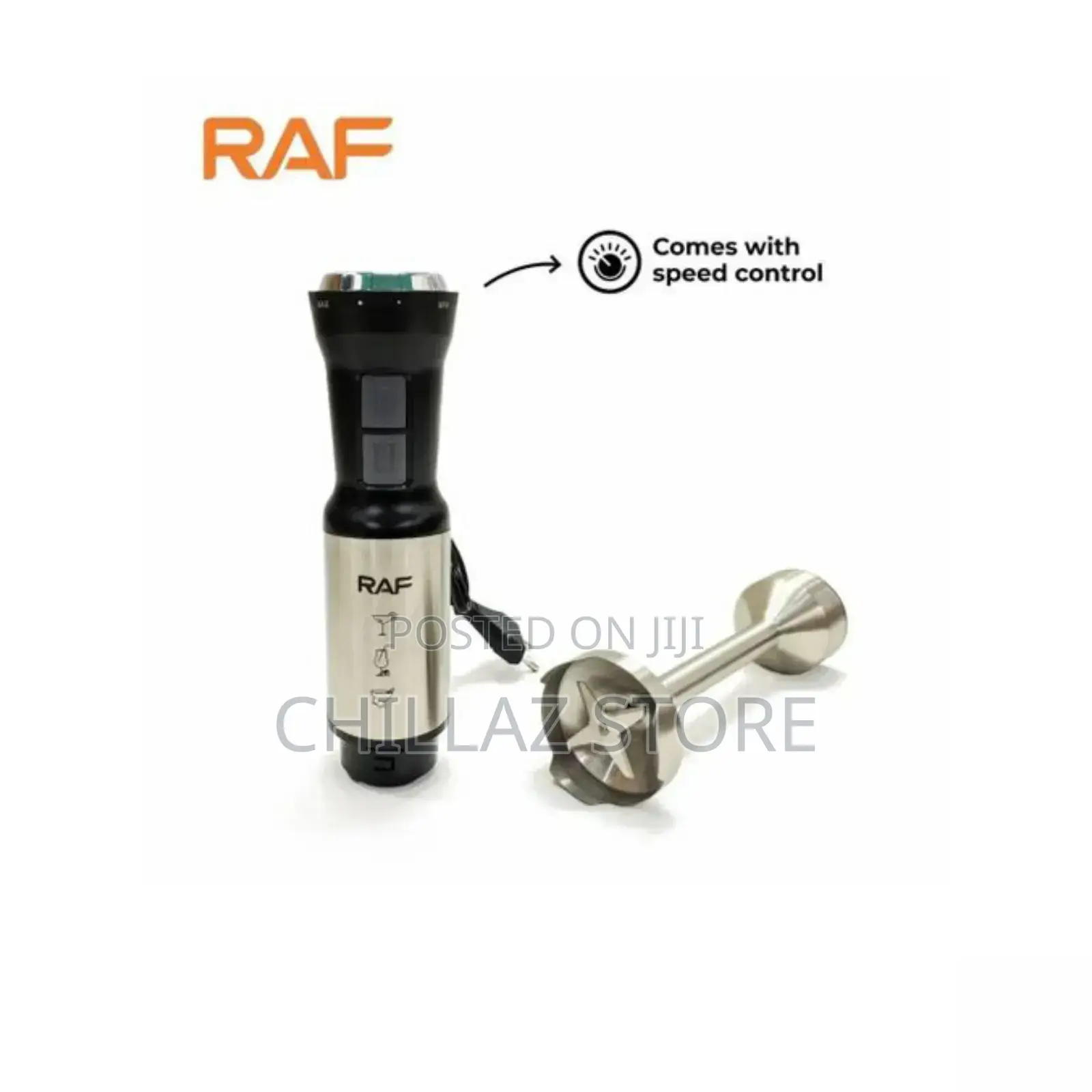 Stainless Steel RAF Electric Hand Blender.