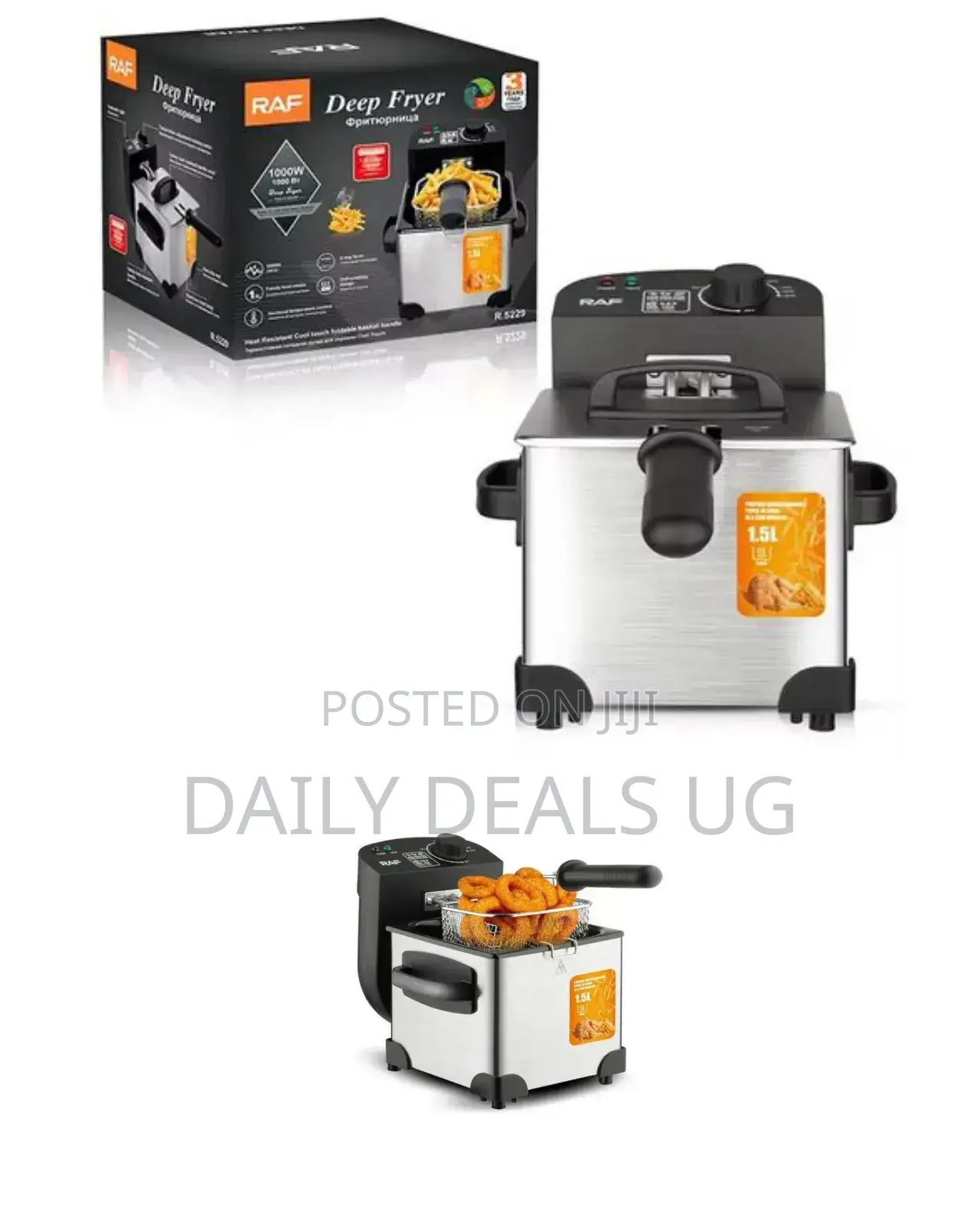 Electric RAF Single Deep Fryer