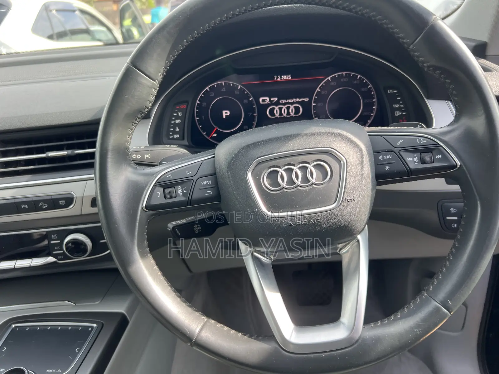 Audi Q7 2018 Blue