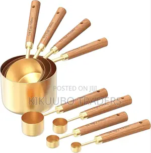 8 Pieces Measuring Cups Spoons Set