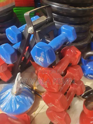 Dum Bells in All Sizes and Colors Per Kg