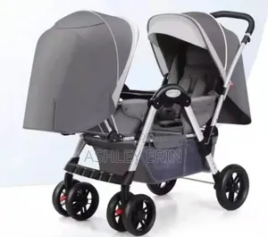 Lightweight Twins or Double Foldable Baby Stroller