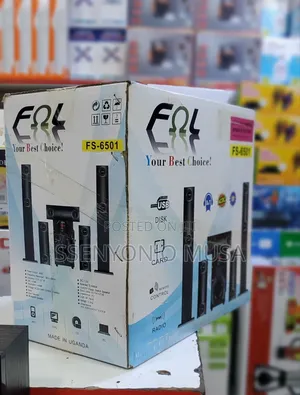 FOL FS-6501 5.1 Ch Multimedia Speaker System With USB/SD-FM