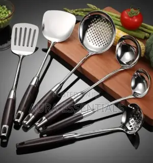 Unique Wooden Cooking Utensils Set
