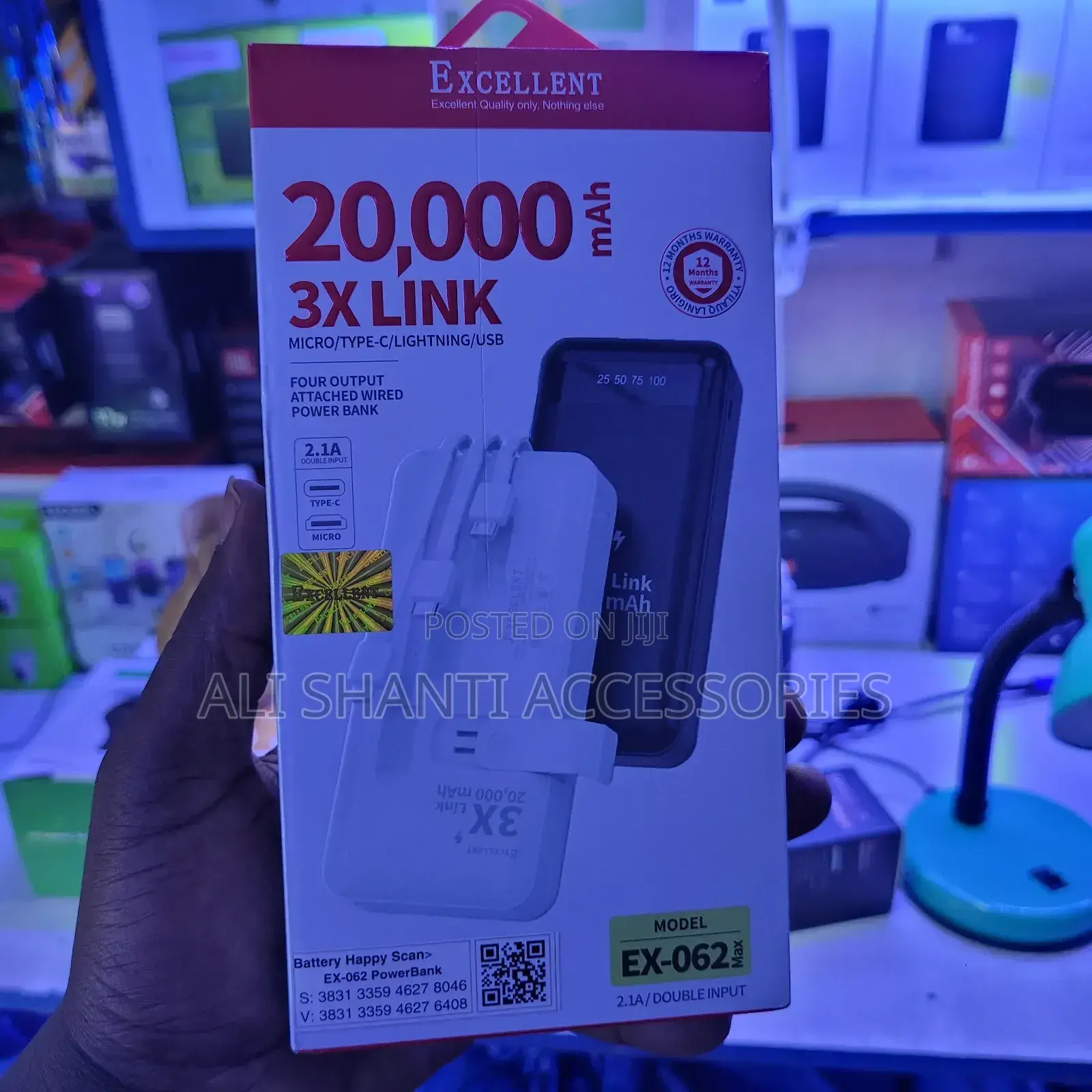 20000mah Excellent Power Bank