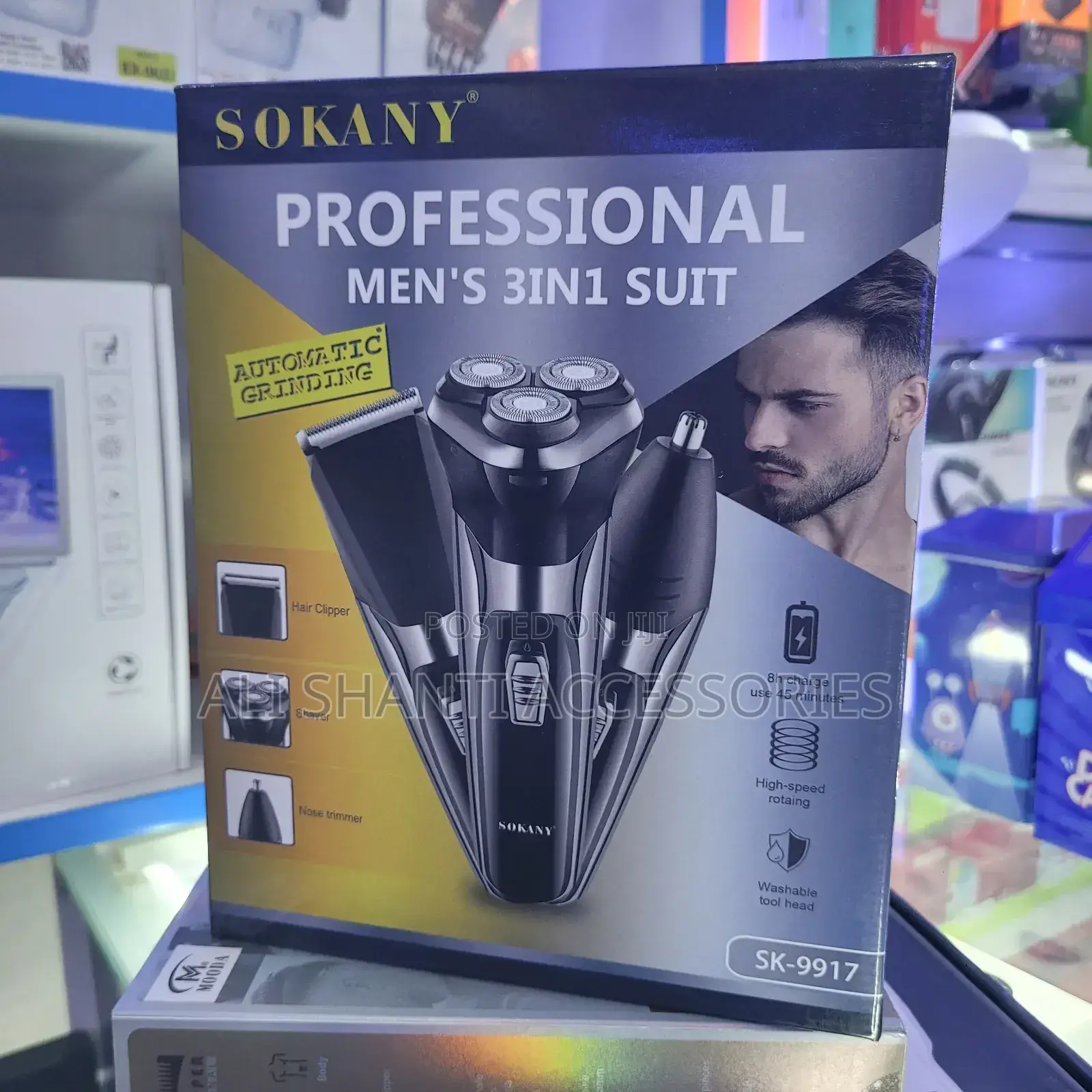 Professional Men 3 in 1 Suit Trimmer