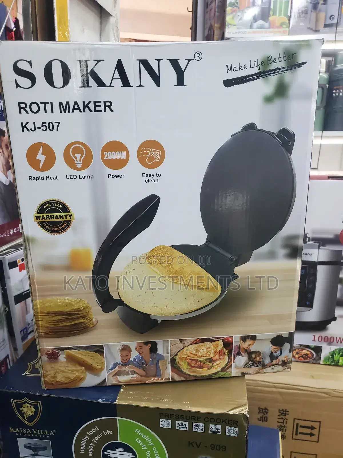 SOKANY Chapati Maker