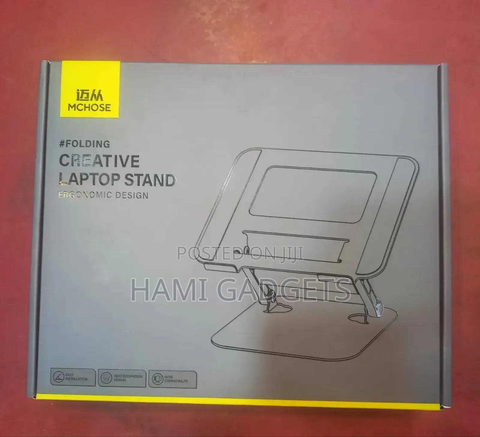 Creative Laptop Stand Ergonomic Design