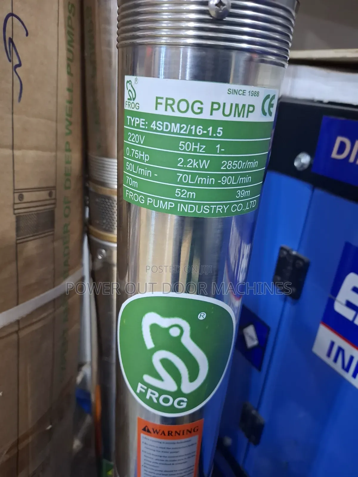 70 Meters / 210 Feet Frog Pump