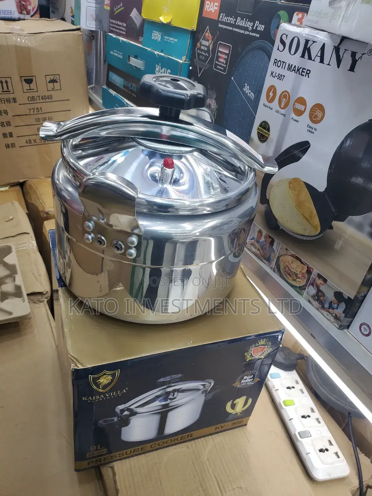 9L Charcoal Pressure Cooker