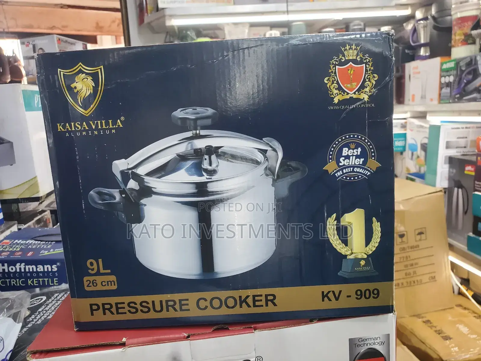9L Charcoal Pressure Cooker