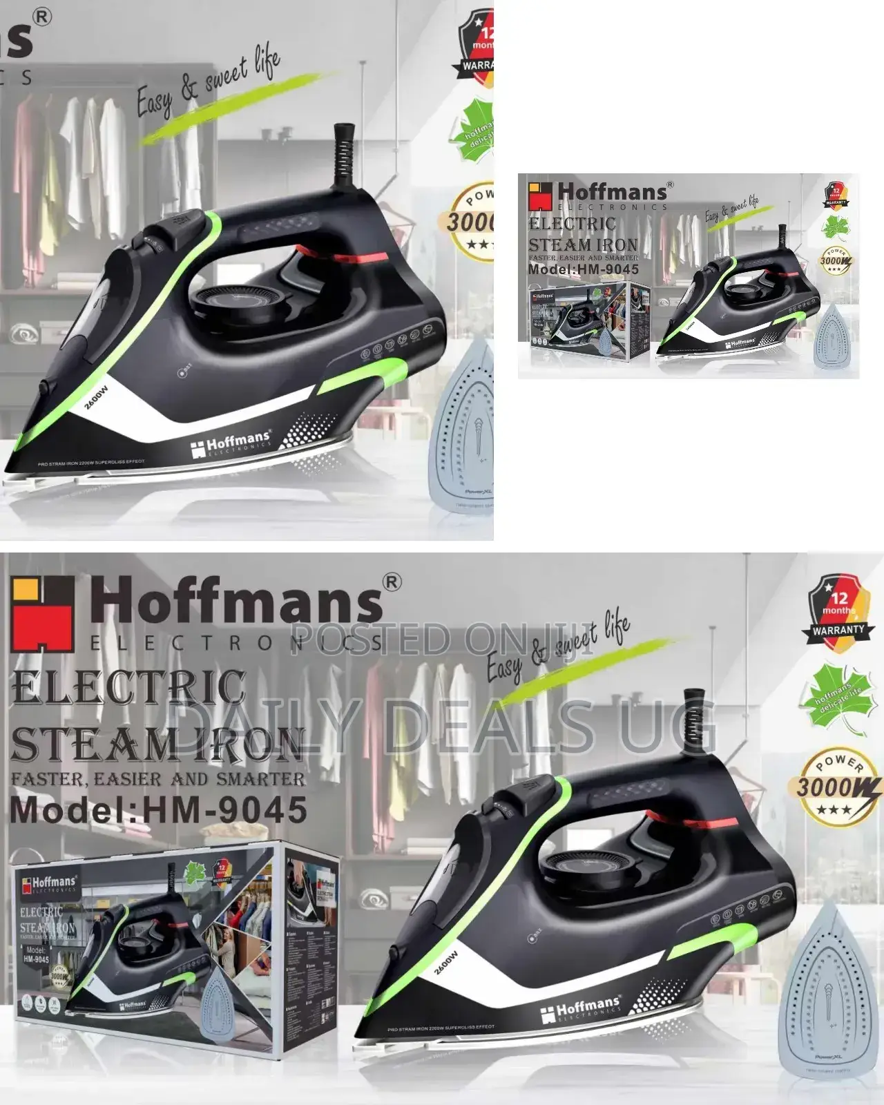 Electric Hoffman Stream Iron